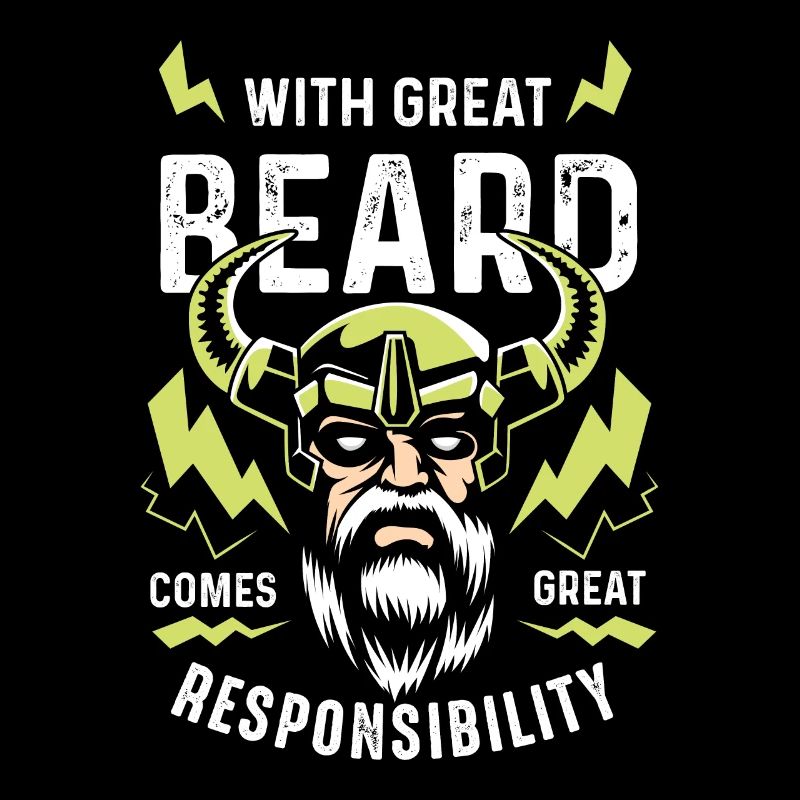 Big Beard Responsable Père Poison