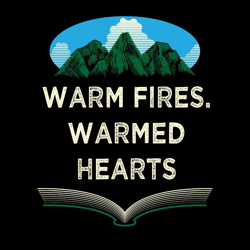 Warm fires warmed hearts camping couples campers