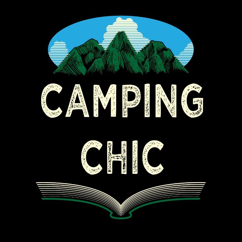 Camping Chic Summer Camper Tropical Camp Couples lus
