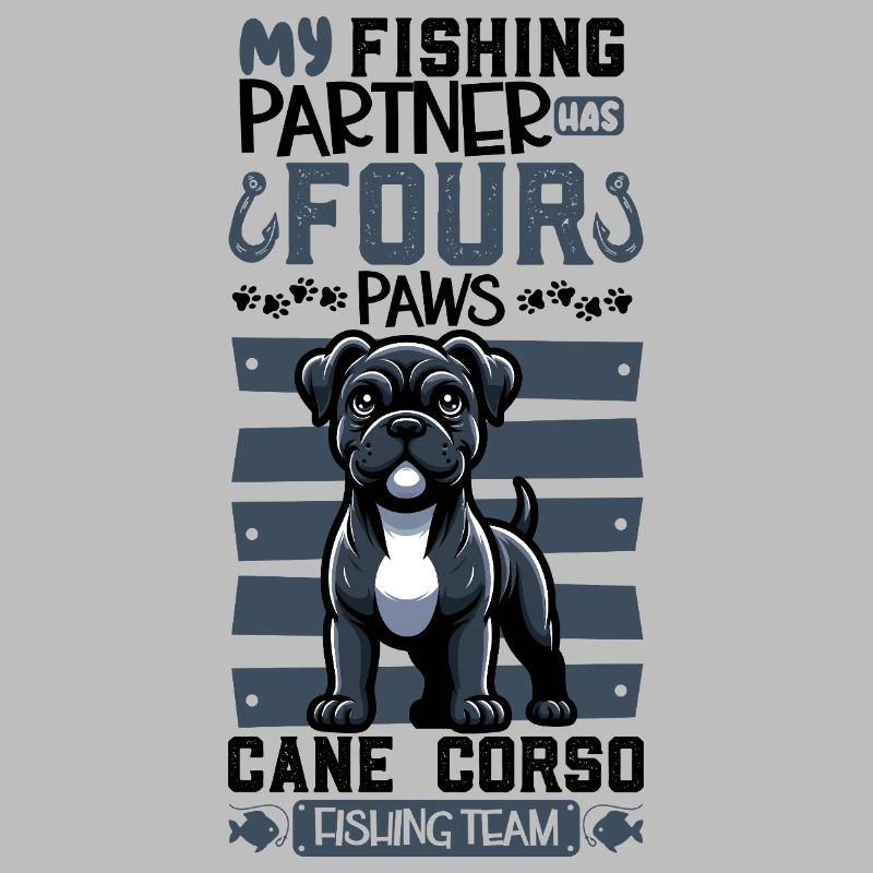 Pêche et Cane Corso