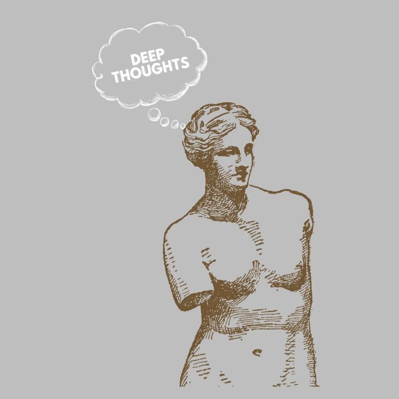Statue Has Deep Thoughts