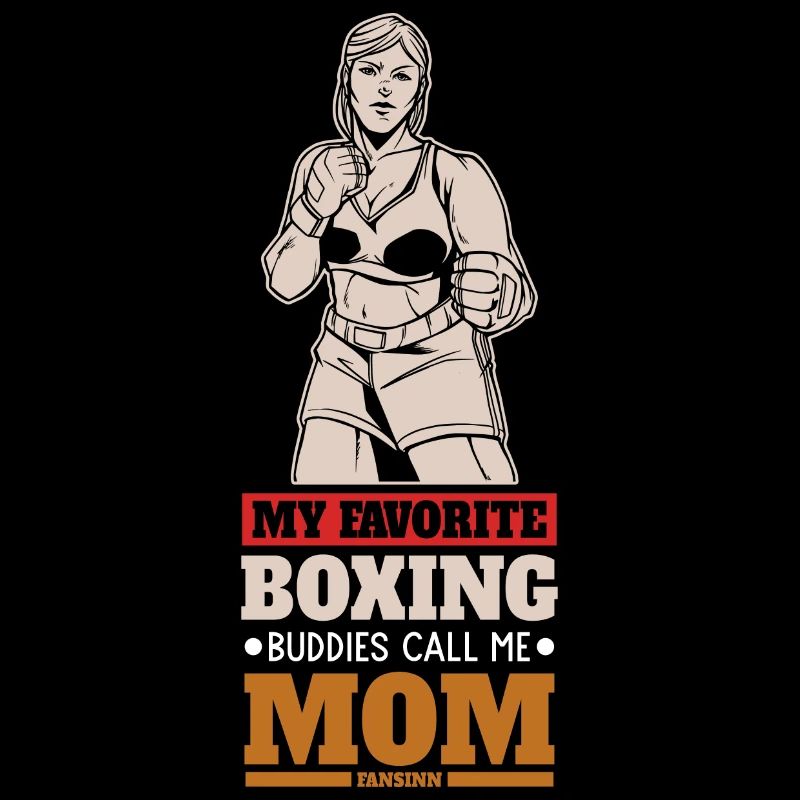 Mes copains de boxe préférés m’appellent maman