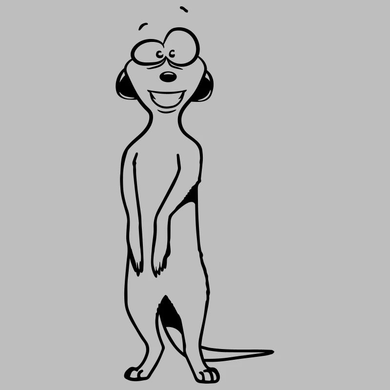 Suricates doux drôle