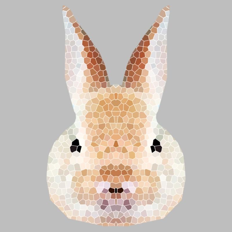 Rabbit Polygon – Low Poly