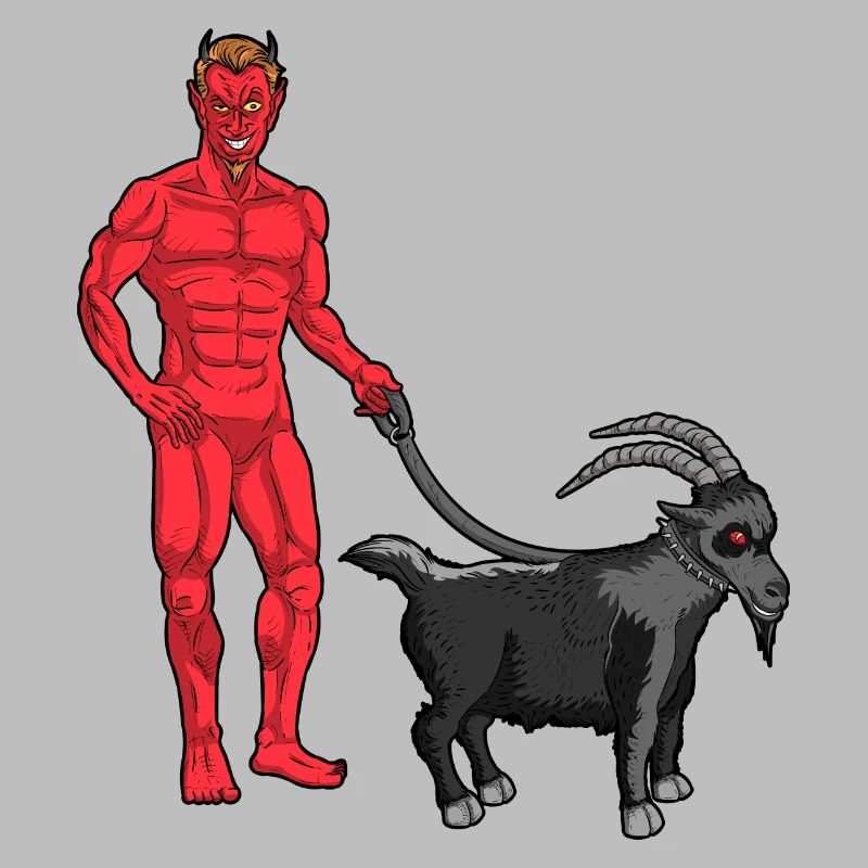 DEVIL WITH GOAT - Black Phillip geht Gassi