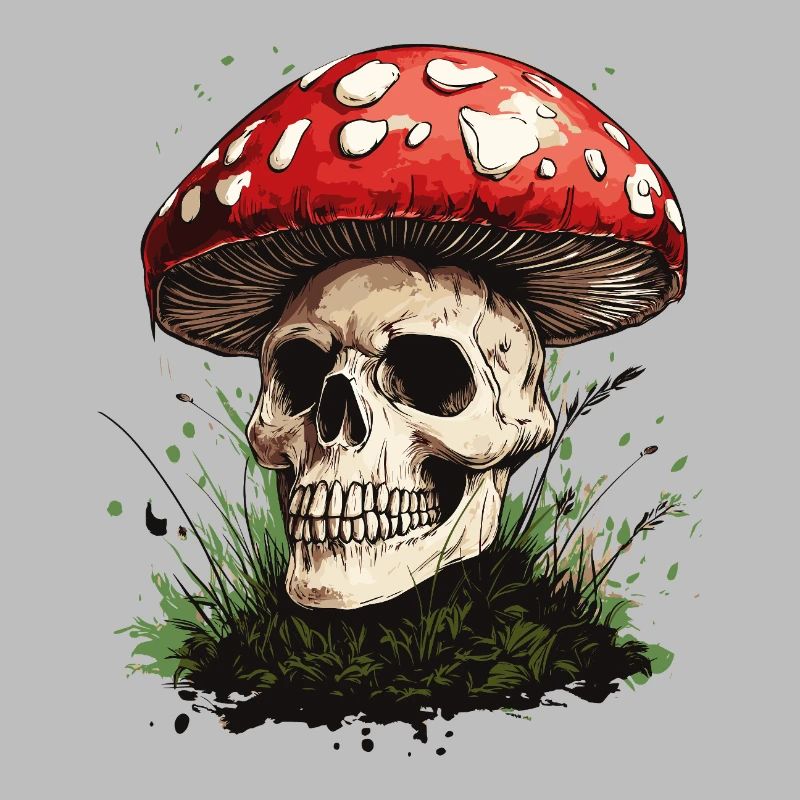 Toadstool Skull