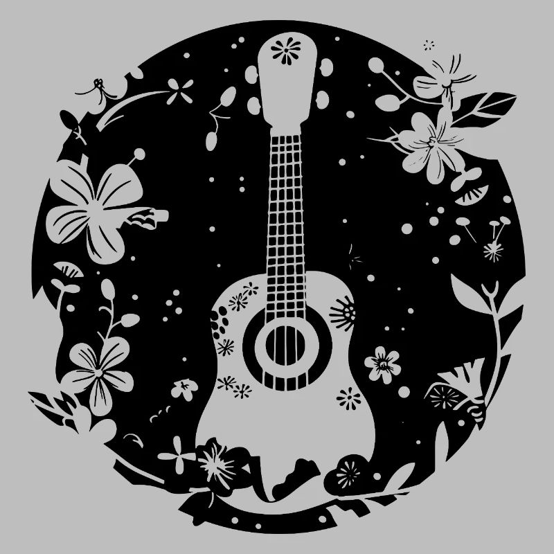 Ukulele Comic-Stil