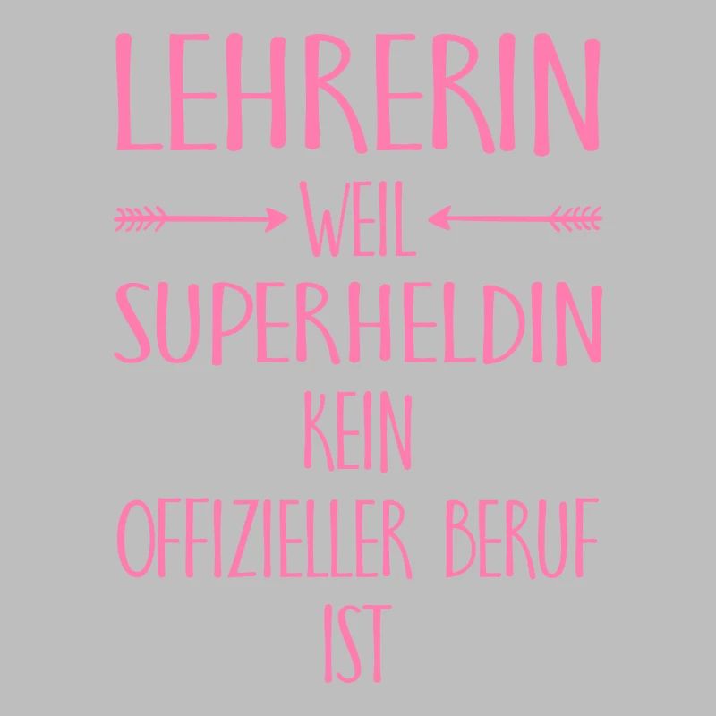 Lehrerin weil superheldin Lehrers Geschenk Schule