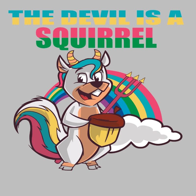 Devil Squirrel,Der Teufel ist ein Eichhörnchen,Fun