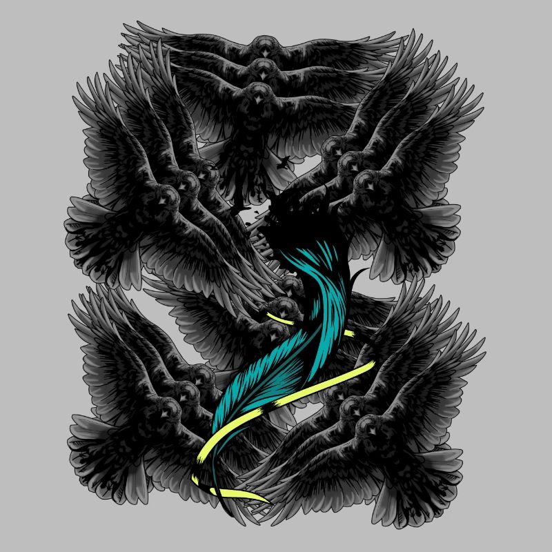 Feathers Wings Death Crows Beyond Grief
