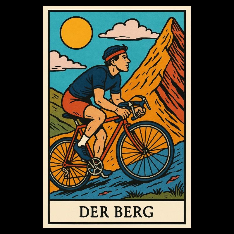 Radfahrer illustration