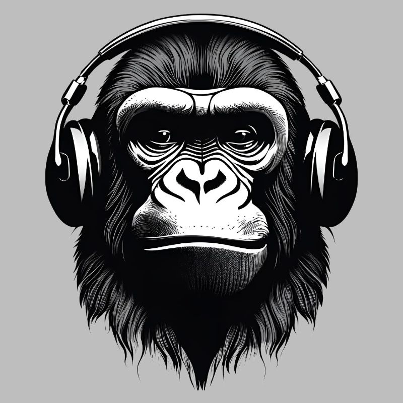 gorilla, primate, monkey