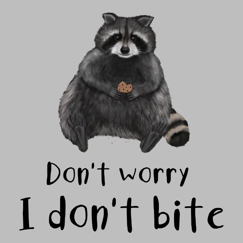 Waschbär - Don't worry I don't bite