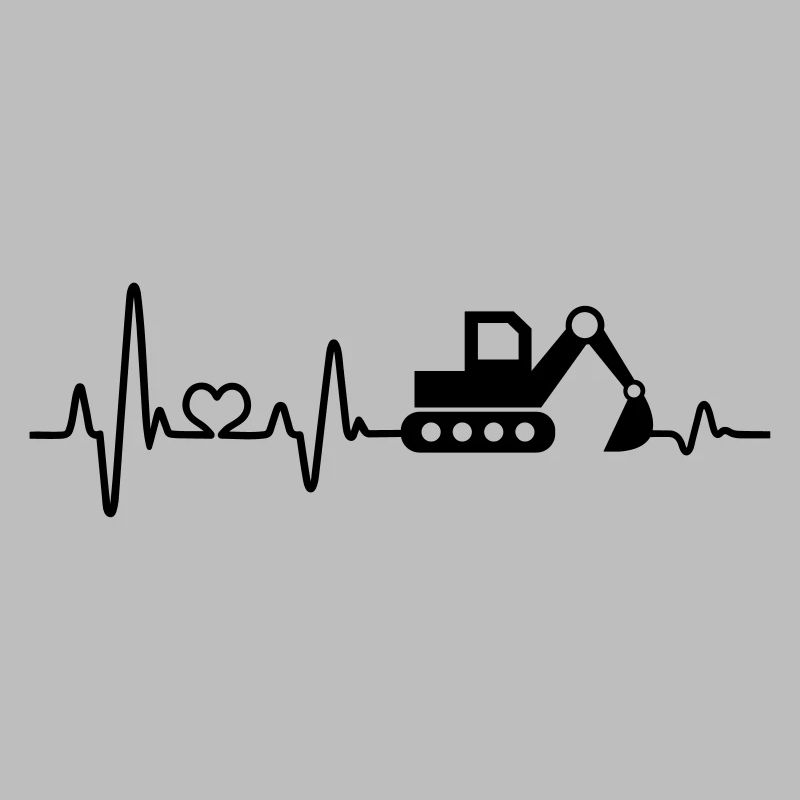 Bagger Baustelle Bauarbeiter Baggerfahrer Geschenk