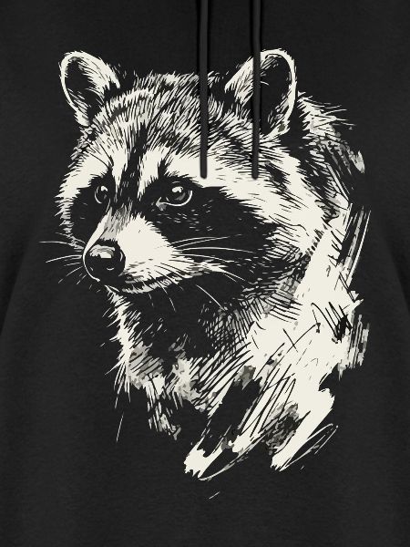 Frecher Waschbär
