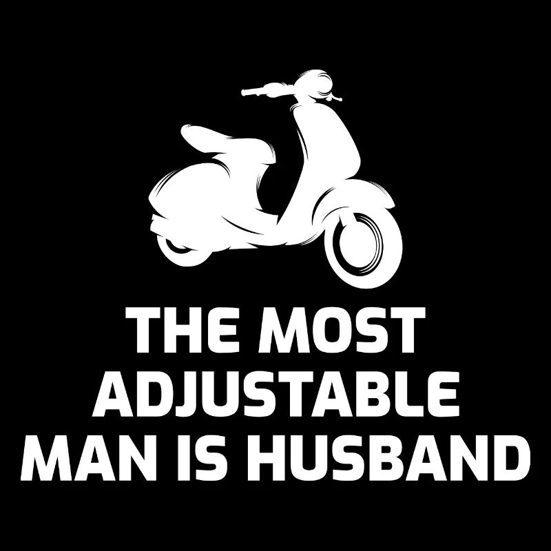 Roller Fahrer Roller Motorrad Ehemann Ehefrau