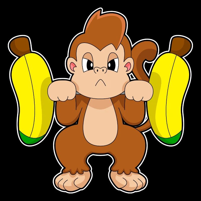 Monkey Banana Haltère