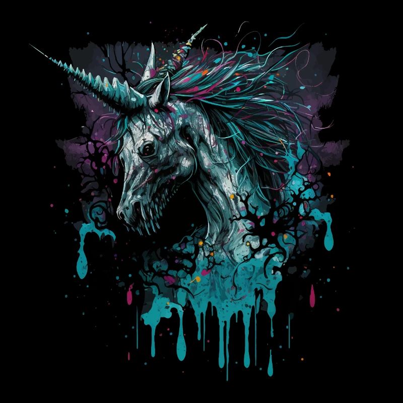 Zombie Einhorn