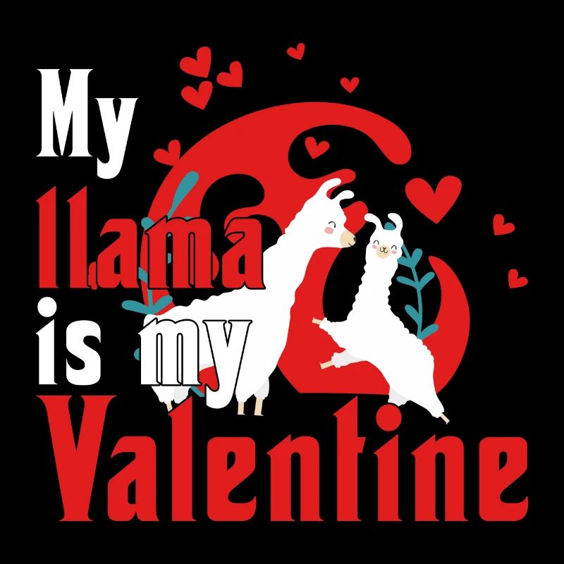Le lama est mon Valentin