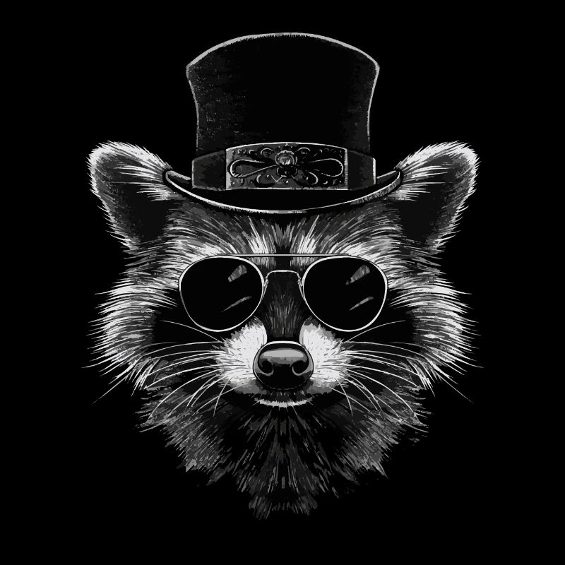 Raton laveur cool