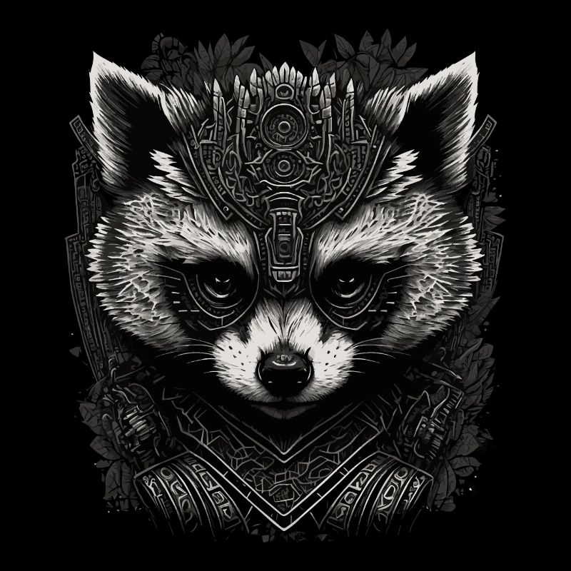 Art du raton laveur