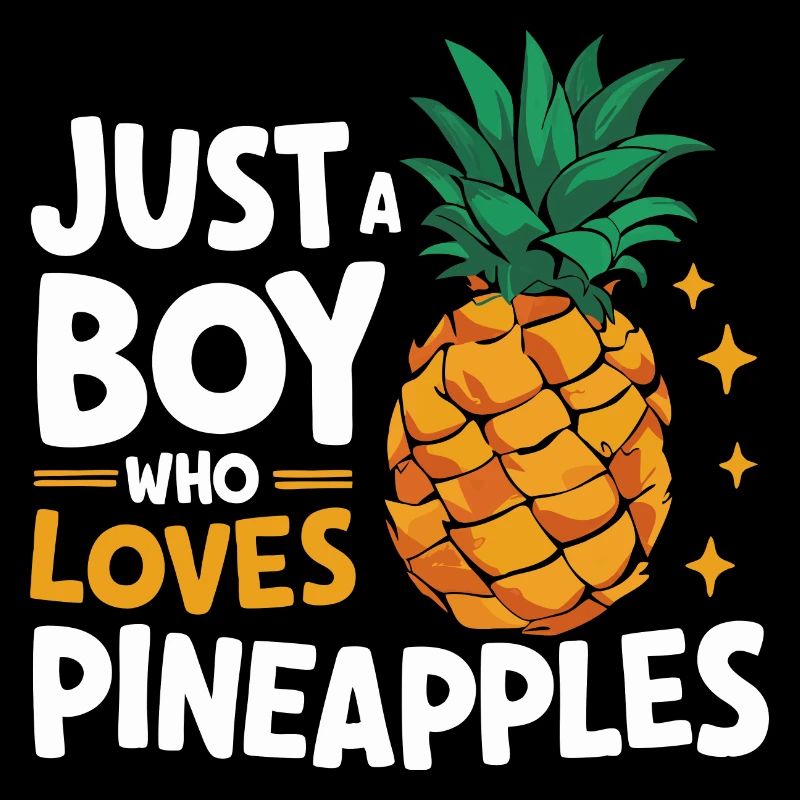 Pineapple tropical hawaiian fruit