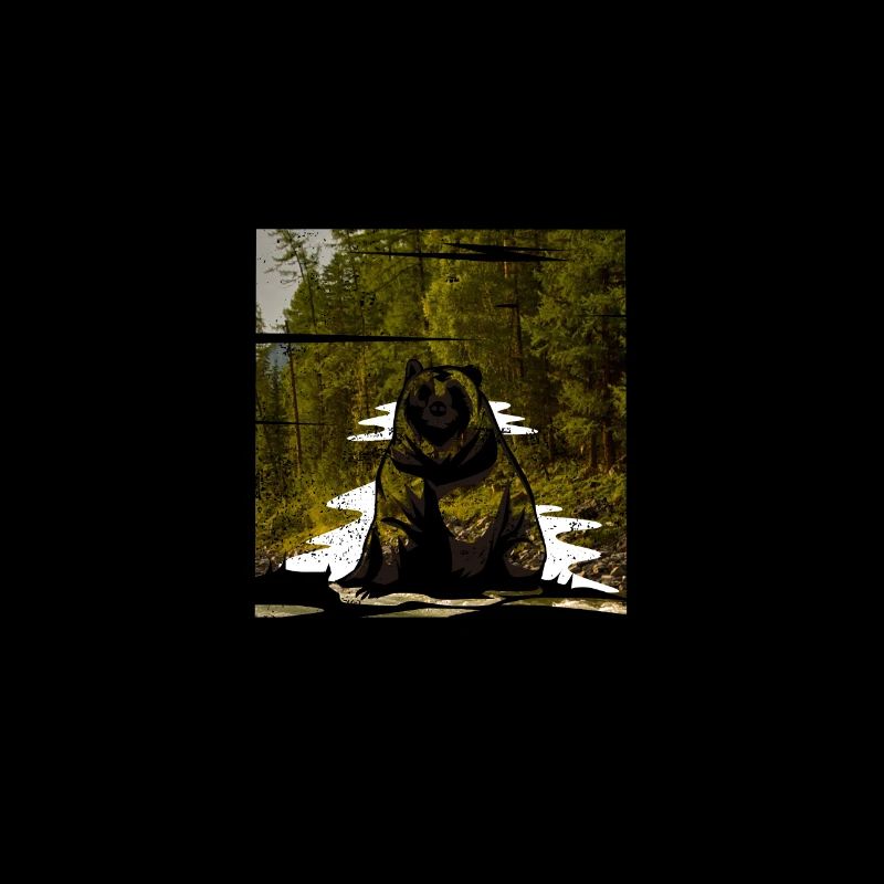 Bärchen Braunbär Grizzly Geschenk