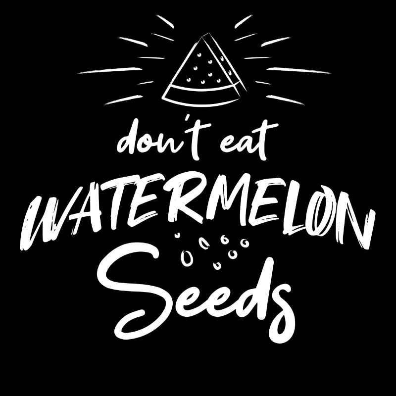 Grossesse - Ne pas manger les graines de melon d'eau - blanc