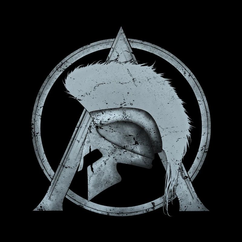 Casque Leonidas et symbole Sparta Lambda