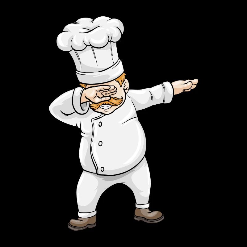 Chef avec chapeau de chef au Hip Hop Dance Dab