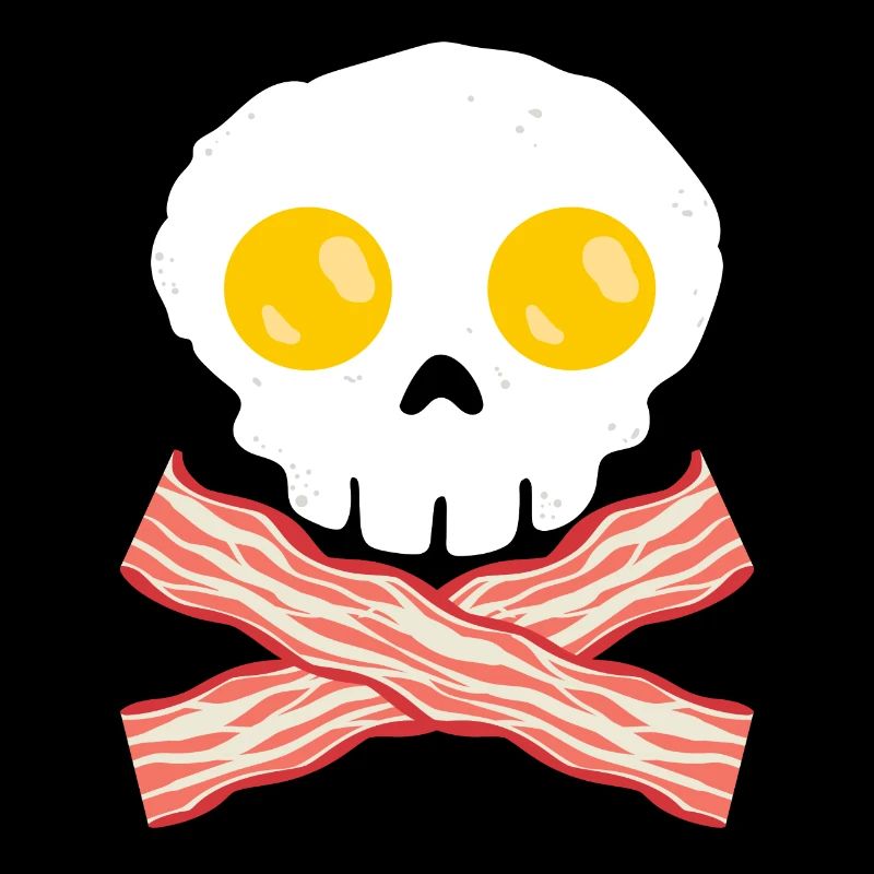 When Bacon Is Love, Bacon Is Life "Egg Skull