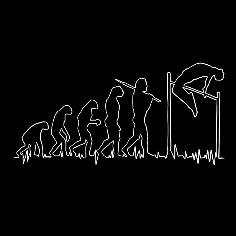 Evolution Hochsprung Leichtathletik