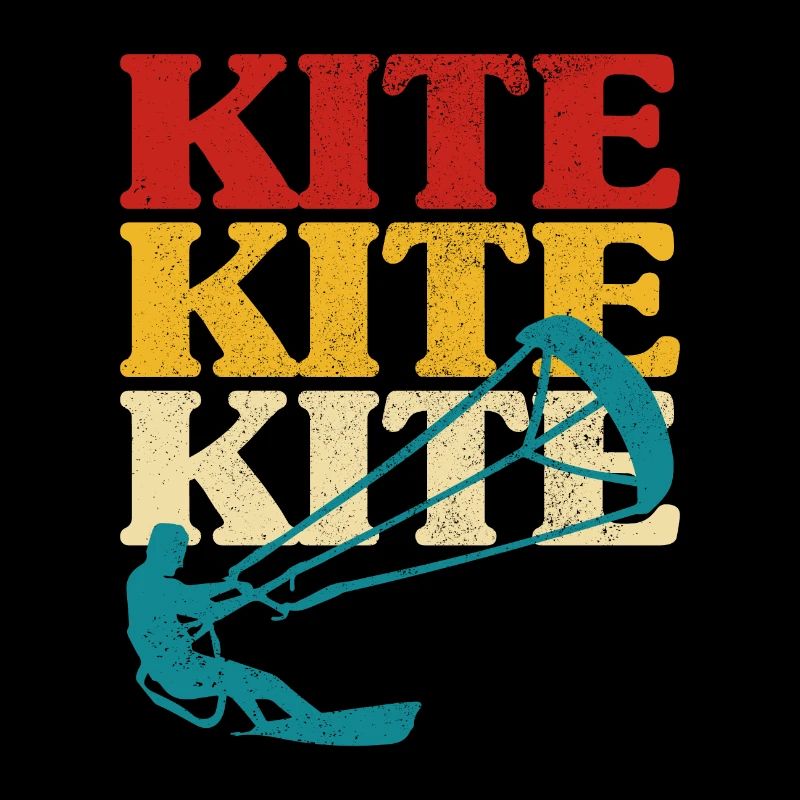 Retro Kitesurfen Kitesurfen Kiteboarding