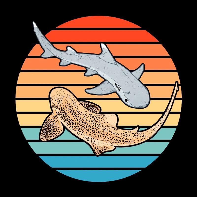 Requin zèbre requin de récif à pointe blanche