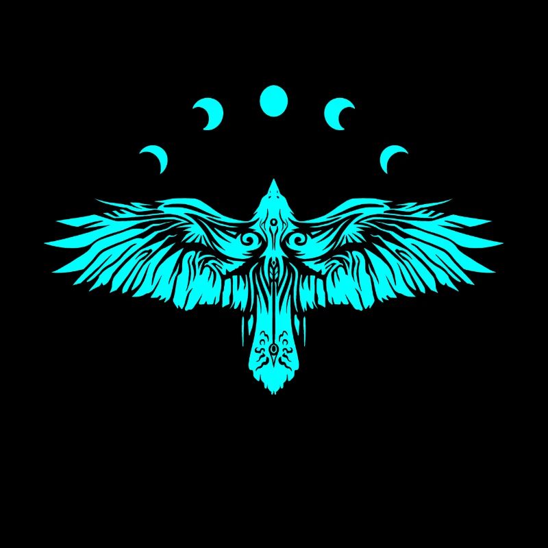Corbeau nordique Vikings