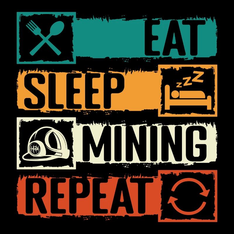 Miner Puits des mineurs souterrains