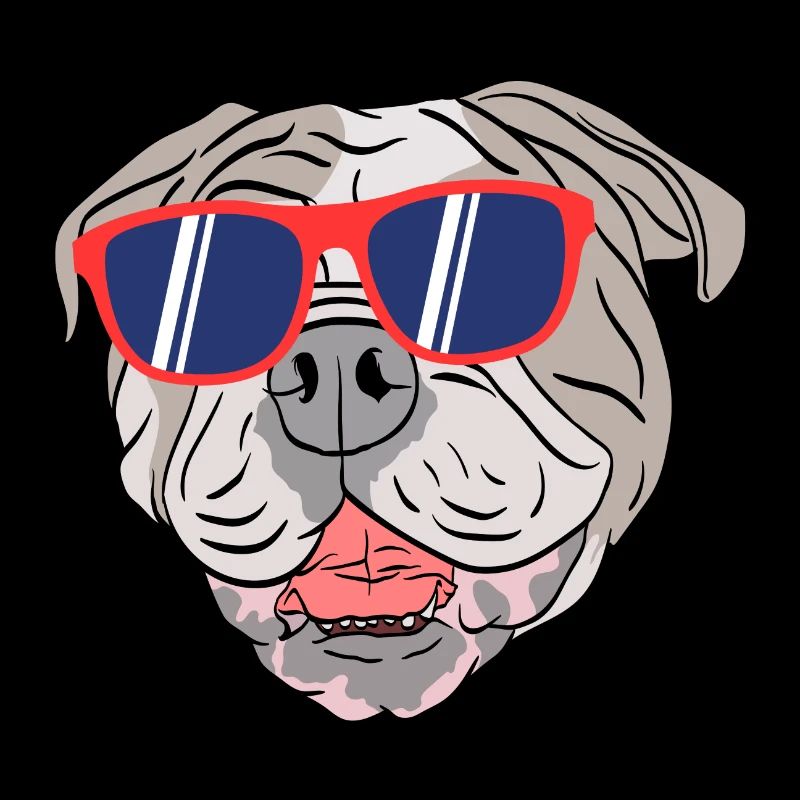 Lunettes de soleil mignon adorable chien pour les
