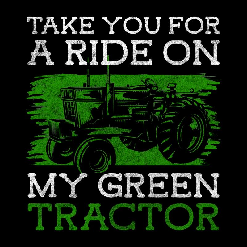 Traktor Anbau Bäuerin Stall