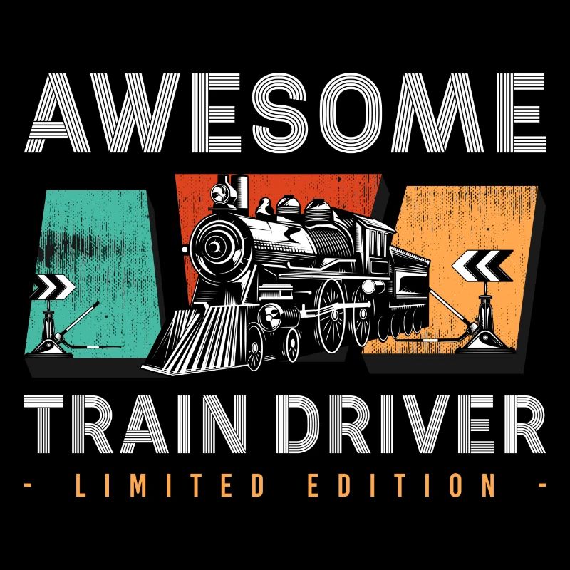 Zugführer Eisenbahner Beruf Bahnhof