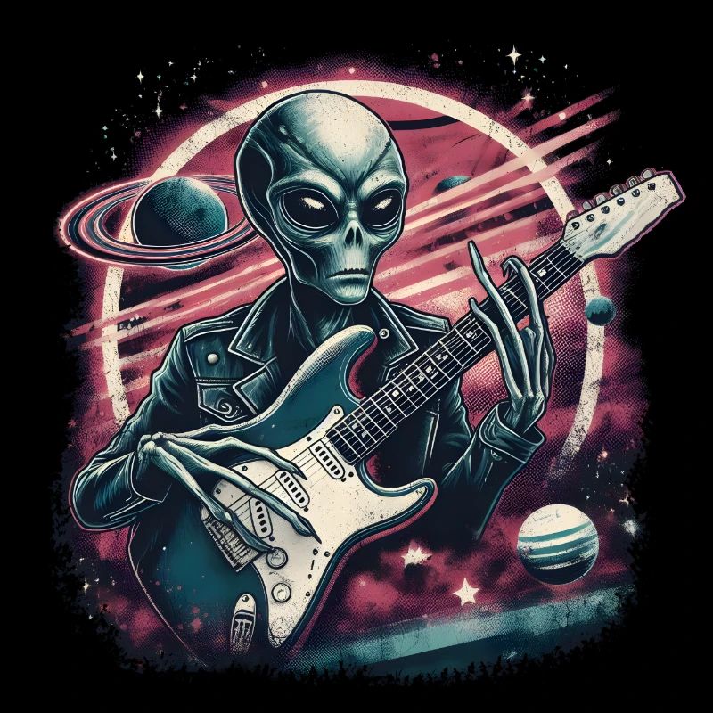 Rock and Roll Alien dans l’espace