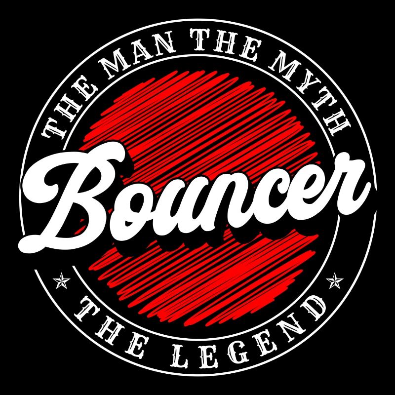 Patron de superviseur de garde du corps de sécurité