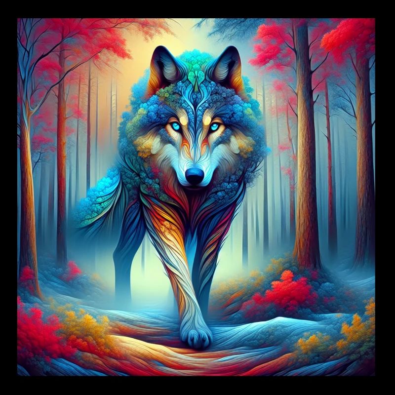 Fantasy Wolf Mythical Creature Beautiful Animal