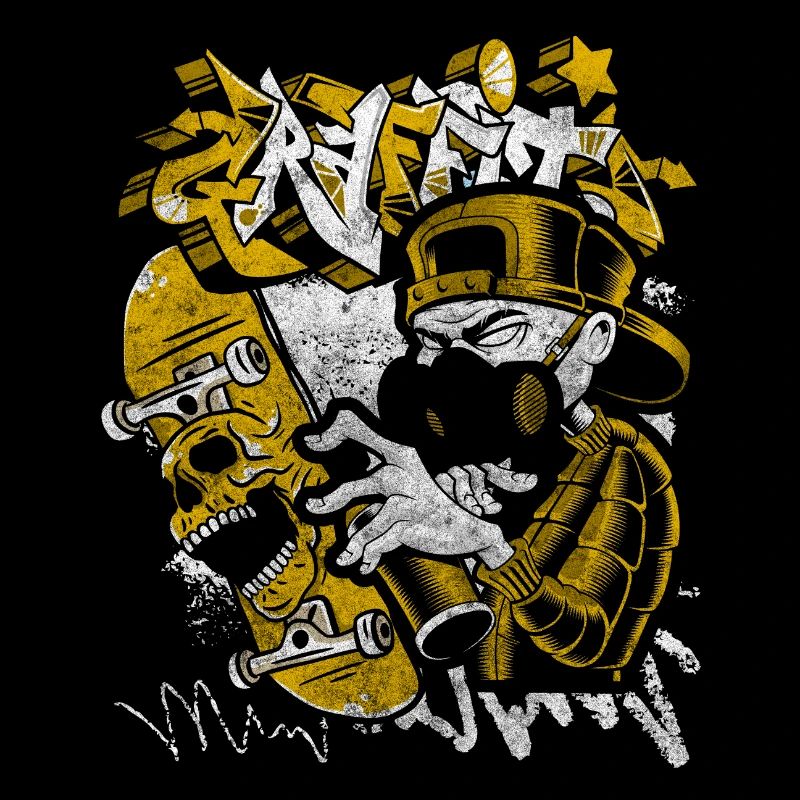 Spraydose Malerei Sketch Leben