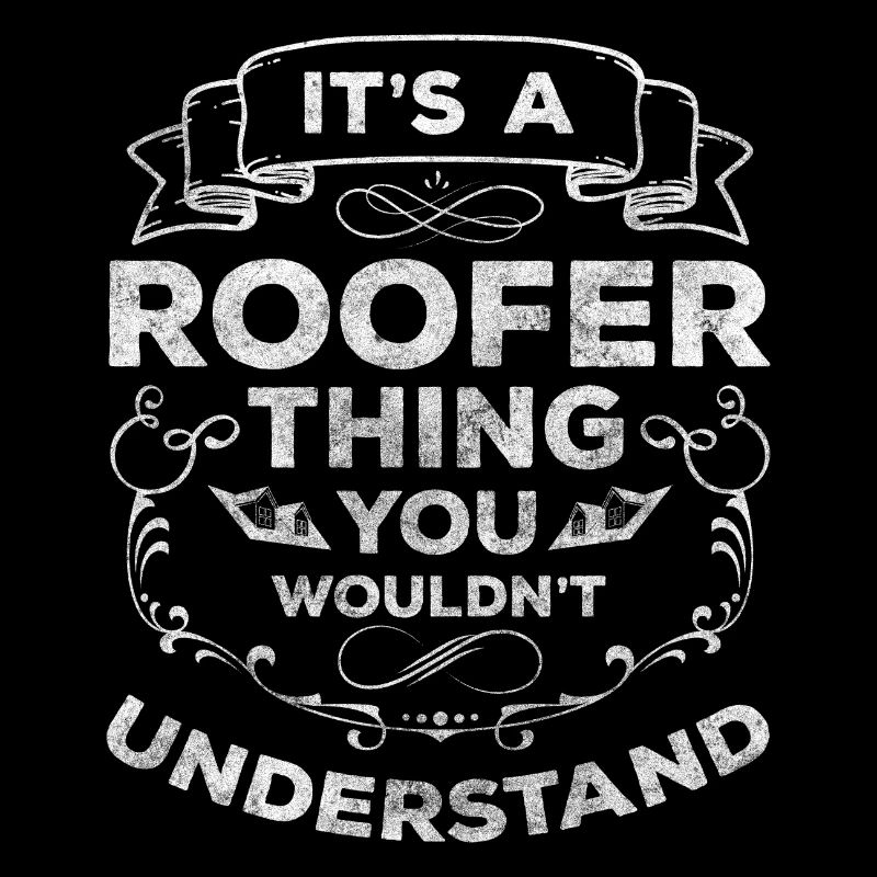 Roofer Construction Site Manager Hammer
