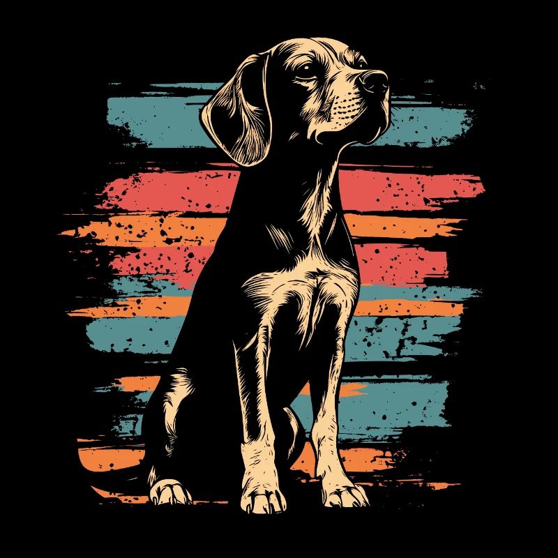 Beagle Vintage Rétro