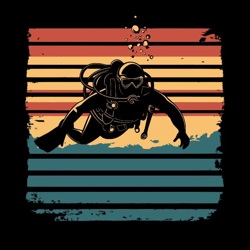 Plongée sous-marine Plongée Diving Diver Vintage