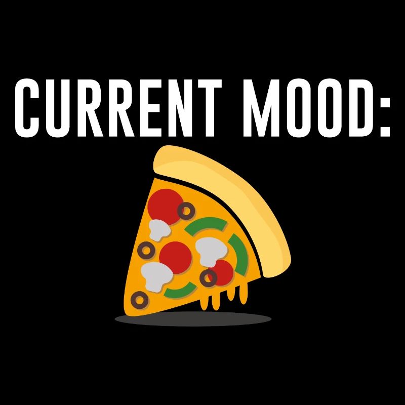 Current Mood Pizza - bright design