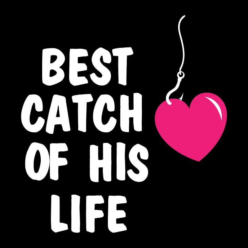 Valentinstag Best Catch Ehefrau Angler Geschenk
