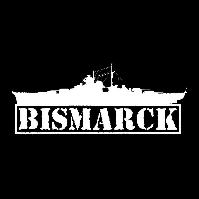 Battleship Bismarck ship white navy