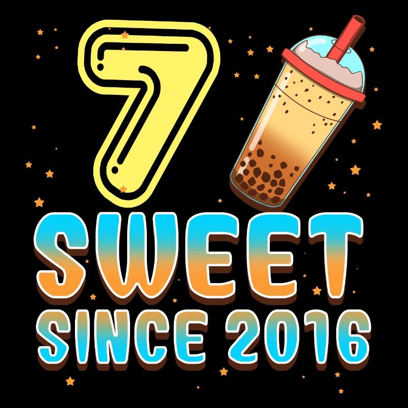 7. Geburtstag Bubble Tee